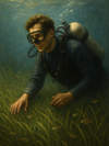 Cover of The Sea Gardener Who Saved the Underwater Meadows