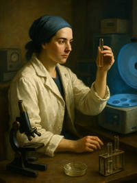 Cover of The Molecule Hunter Who Changed Medical Stories