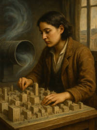 Cover of The City Builder Who Listened to the Wind