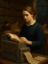 Cover of The Head Counter Who Taught Her Team to Speak Machine