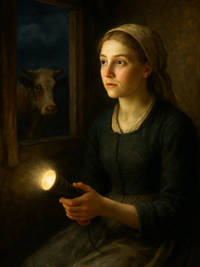 Cover of The Girl Who Lit the Dark with Her Own Hands