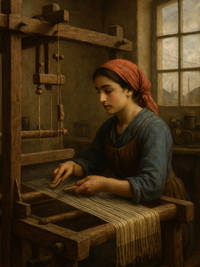 Cover of The Weaver Who Taught Machines to Whisper