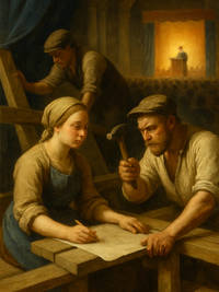 Cover of The Builders Who Never Stood on the Stage