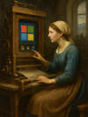 Cover of The Weaver Who Gave Windows to the World