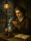 Cover of The Scientist Who Silenced the Hissing Lamps
