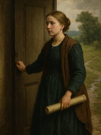 Cover of The First Step Through a Door Not Yet Ready