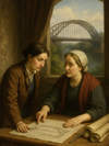 Cover of The Inventor Whose Bridge Had No Name