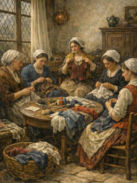 Cover of The Neighborhood Sewing Circle: A Distributed Prototype Studio