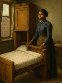 Cover of Sarah Goode: The Folding Cabinet Bed for Cramped City Homes