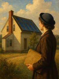 Cover of Mária Telkes: The House That Learned to Use the Sun