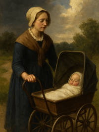 Cover of Myra Farrell's Folding Pram Hood: Rain or Shine