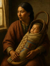 Cover of Indigenous Baby Cradleboards: How Carrying Became a Technology