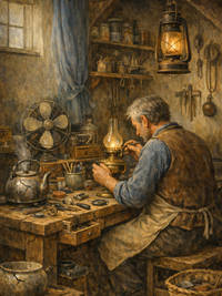 Cover of The Repair Bench That Kept the House Running