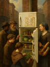 Cover of The Community Fridge on the Corner