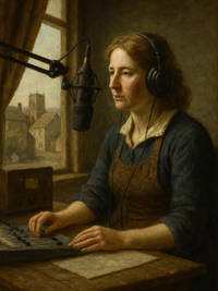Cover of The Radio Station That Belongs to the Town