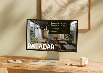 Paladar brand refresh showcase design asset 40 displaying updated typographic layouts and visual system.