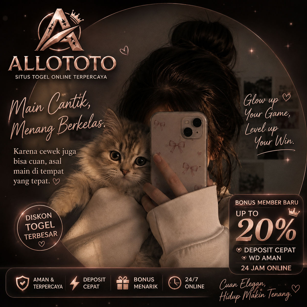 ALLOTOTO🦋Bonus Even Terbesar paling Uji Ombak