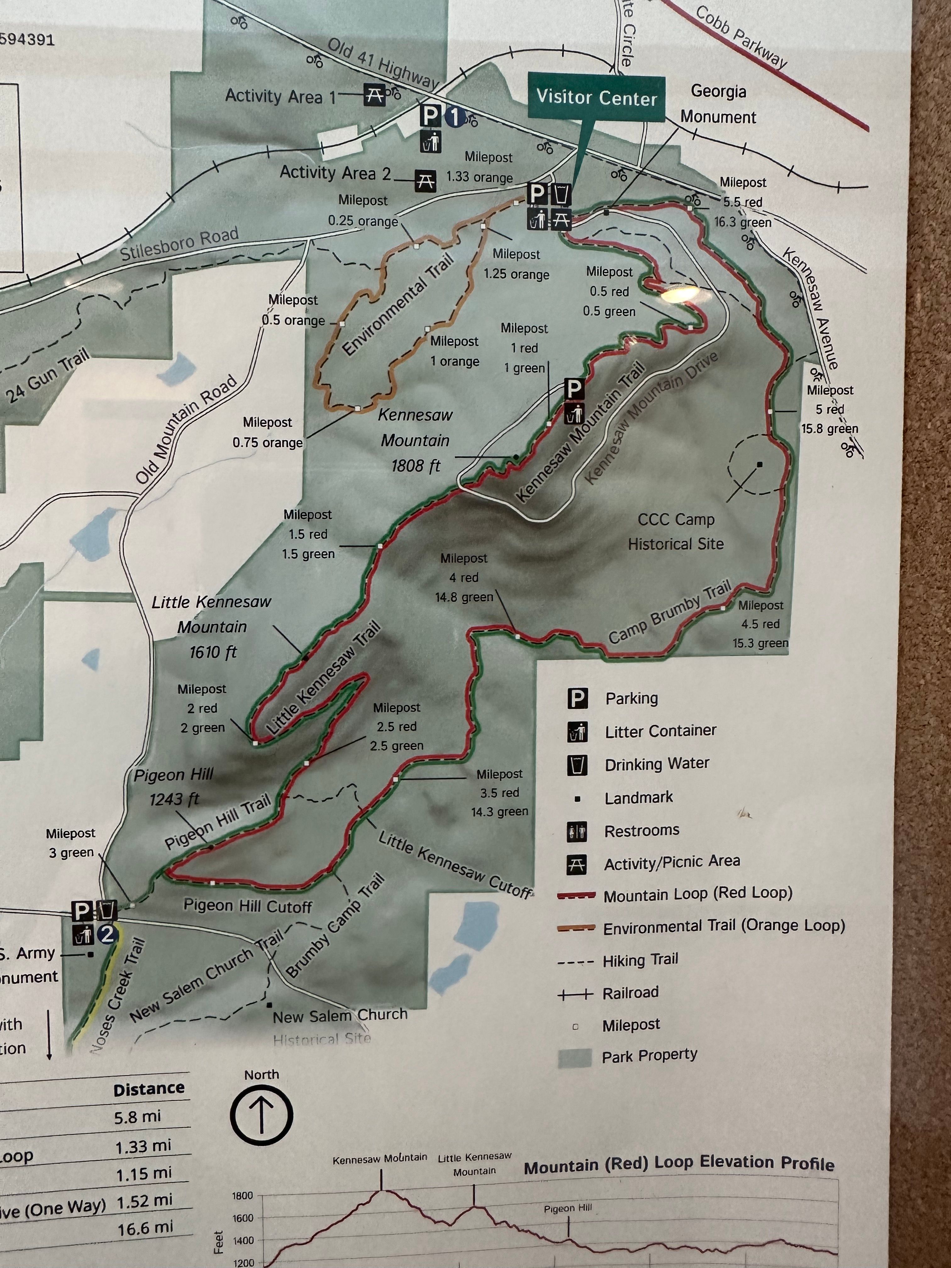 Big Kennesaw Mountain Trail