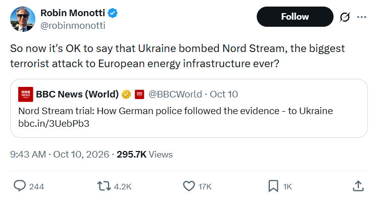Robin Monotti: So now it's OK to say...