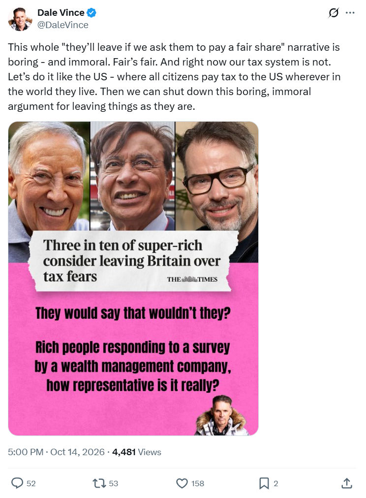 Dale Vince: This whole "they’ll leave if we ask...