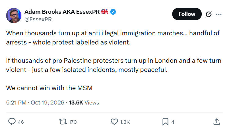 Adam Brooks: When thousands turn up...