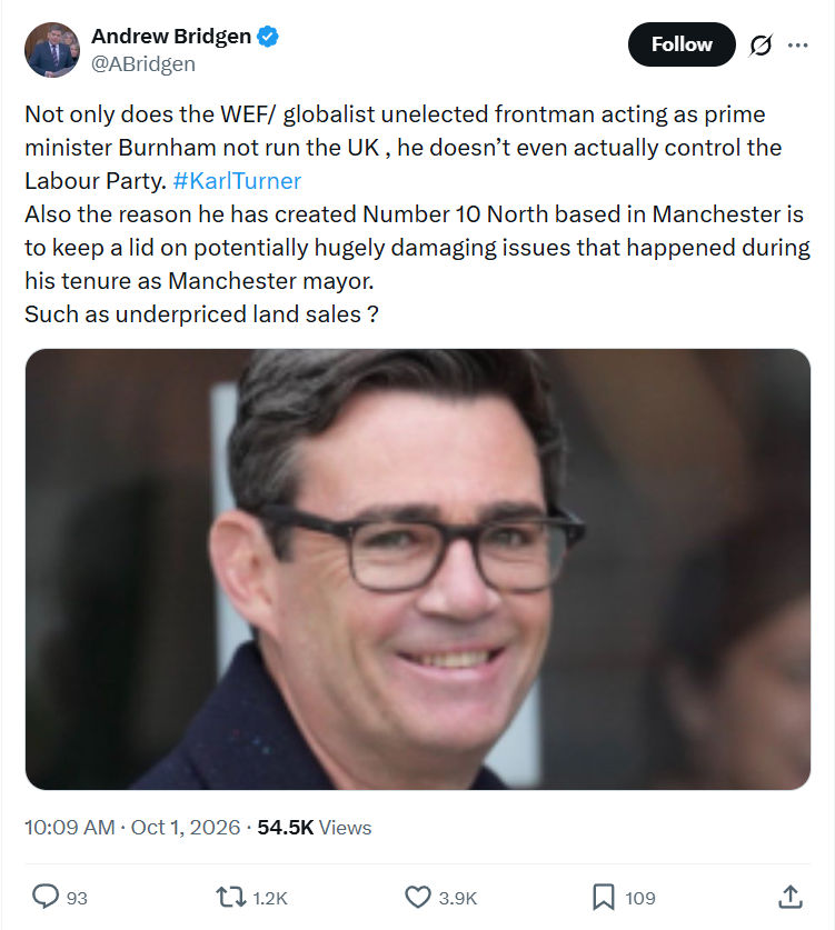 Andrew Bridgen: Not only does the WEF/ globalist...