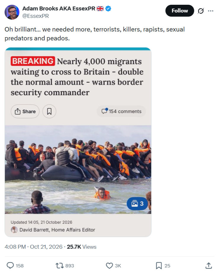 Adam Brooks: Oh brilliant… we needed...
