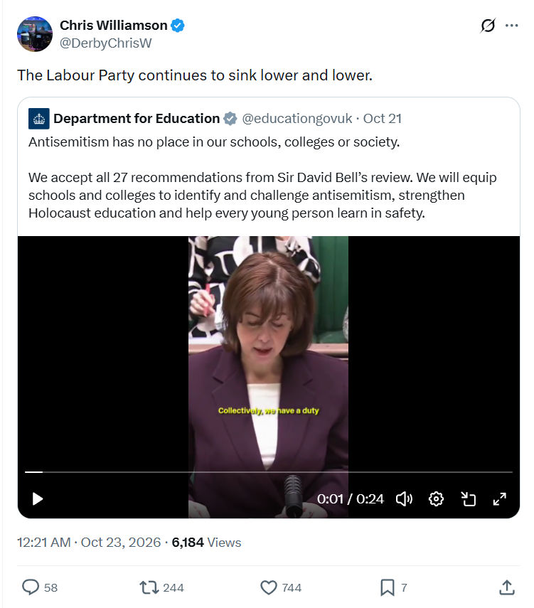 Chris Williamson: The Labour Party continues...