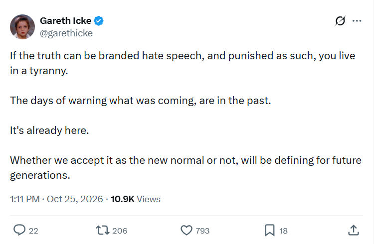 Gareth Icke: If the truth can be branded...