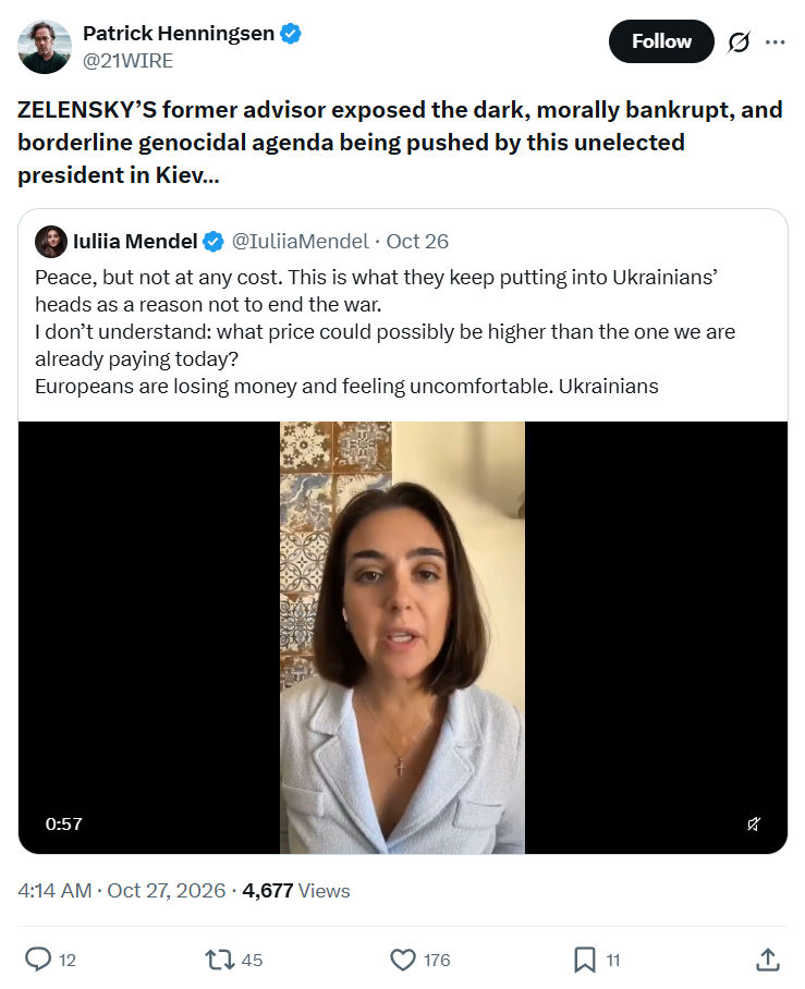 Patrick Henningsen: ZELENSKY’S former advisor exposed...