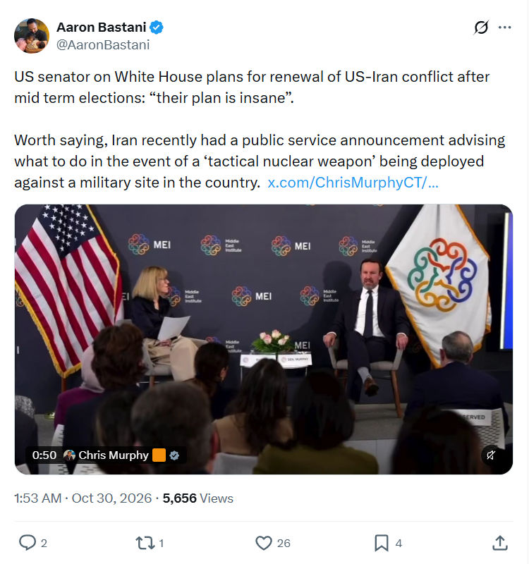 Aaron Bastani: US senator on White House plans...