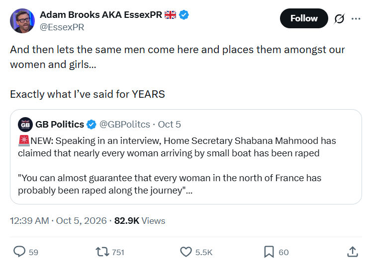 Adam Brooks: And then lets the same...