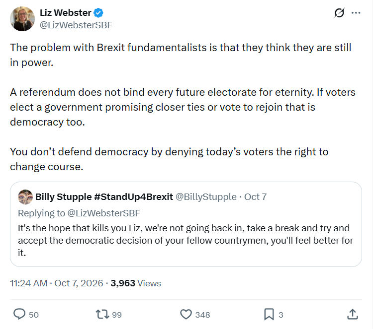 Liz Webster: The problem with Brexit...