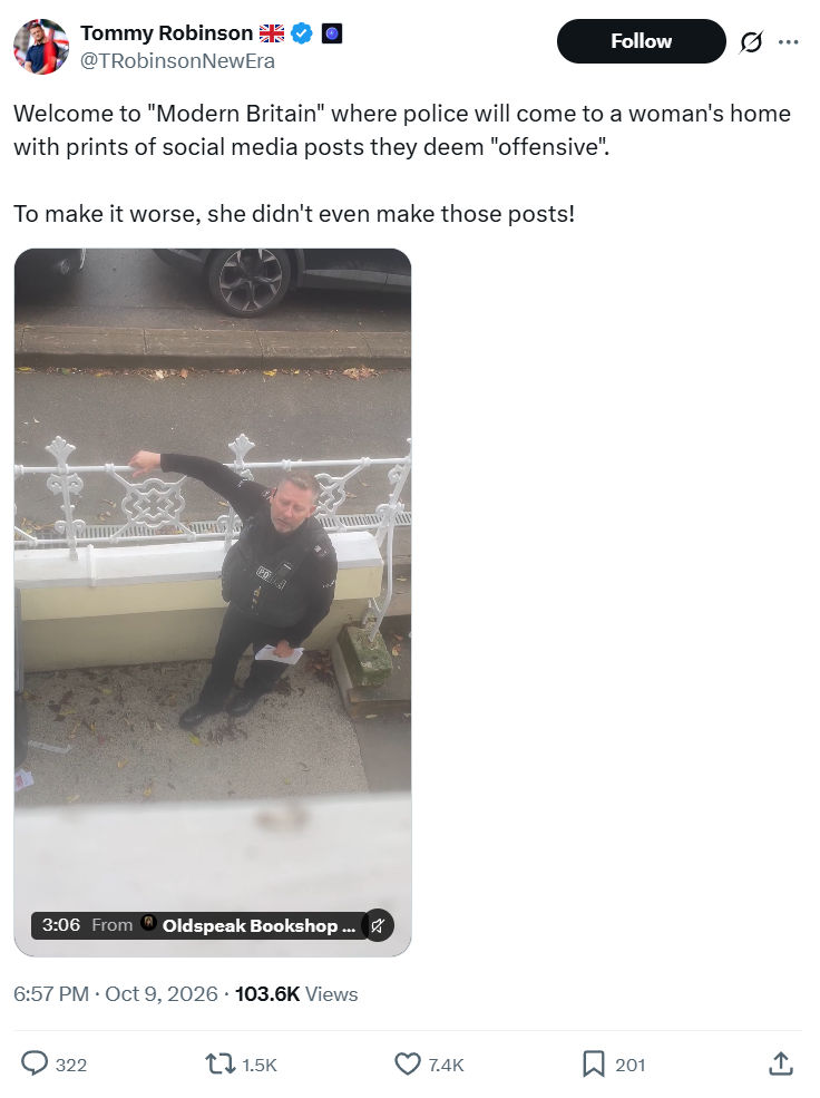Tommy Robinson: Welcome to "Modern Britain"...