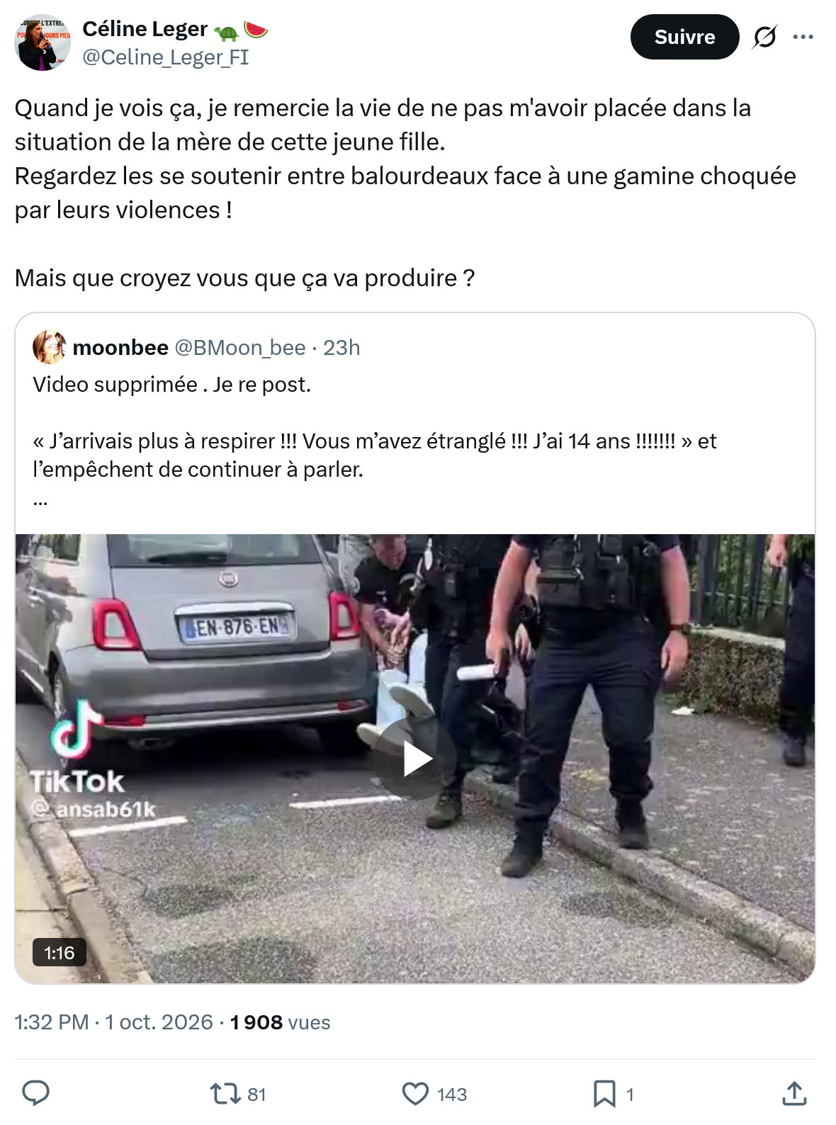 Céline Léger: Quand je vois ça...