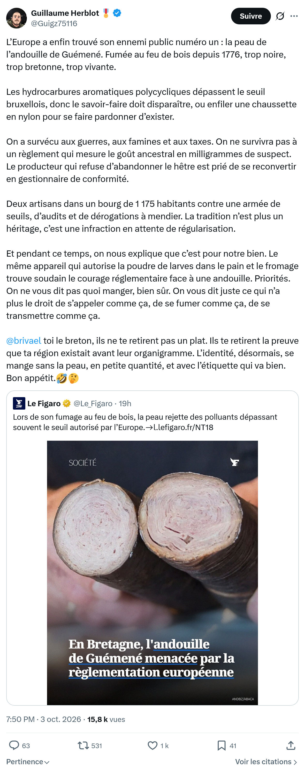 Guillaume Herblot: L’Europe a enfin trouvé...