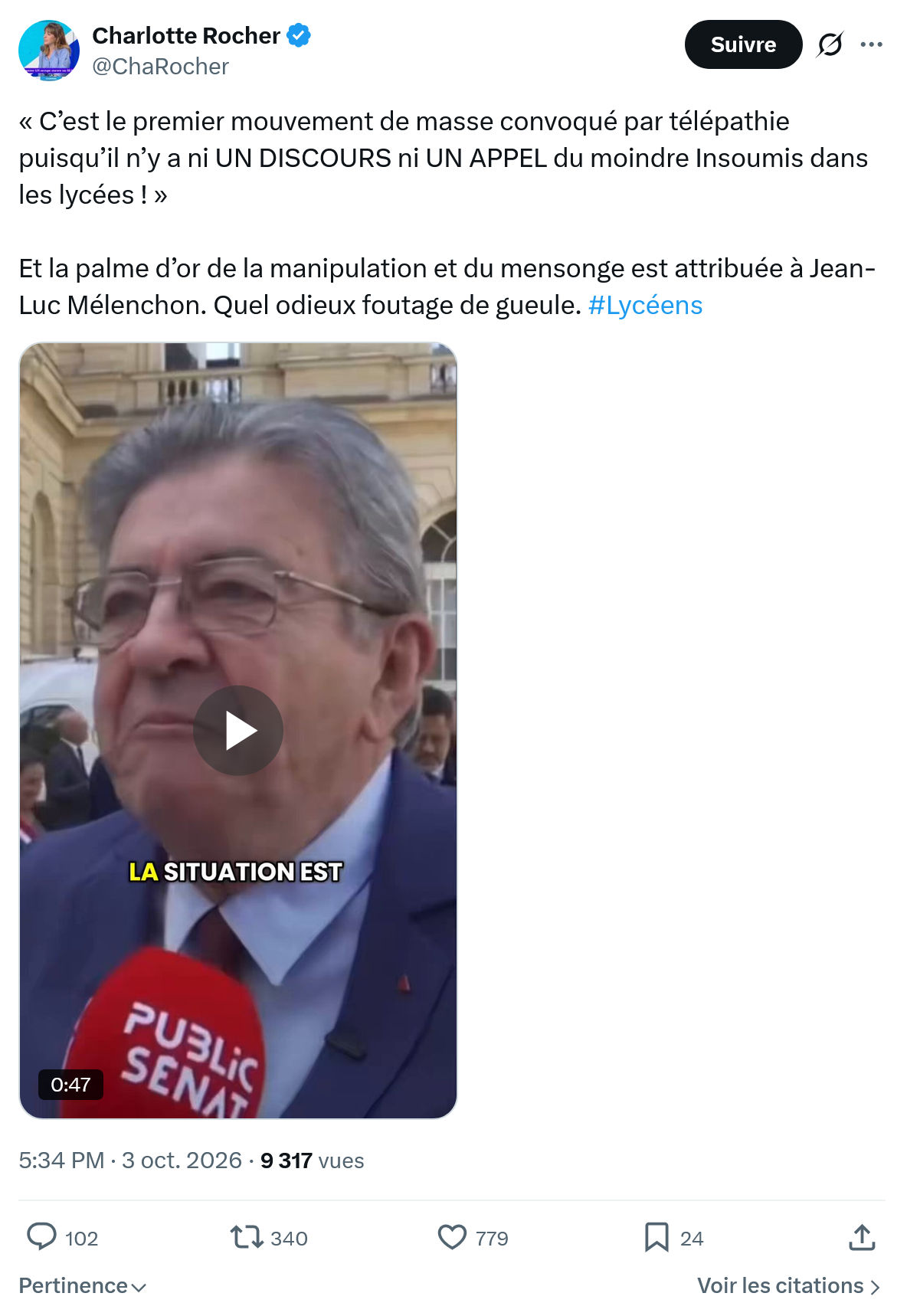 Charlotte Rocher: « C’est le premier mouvement...