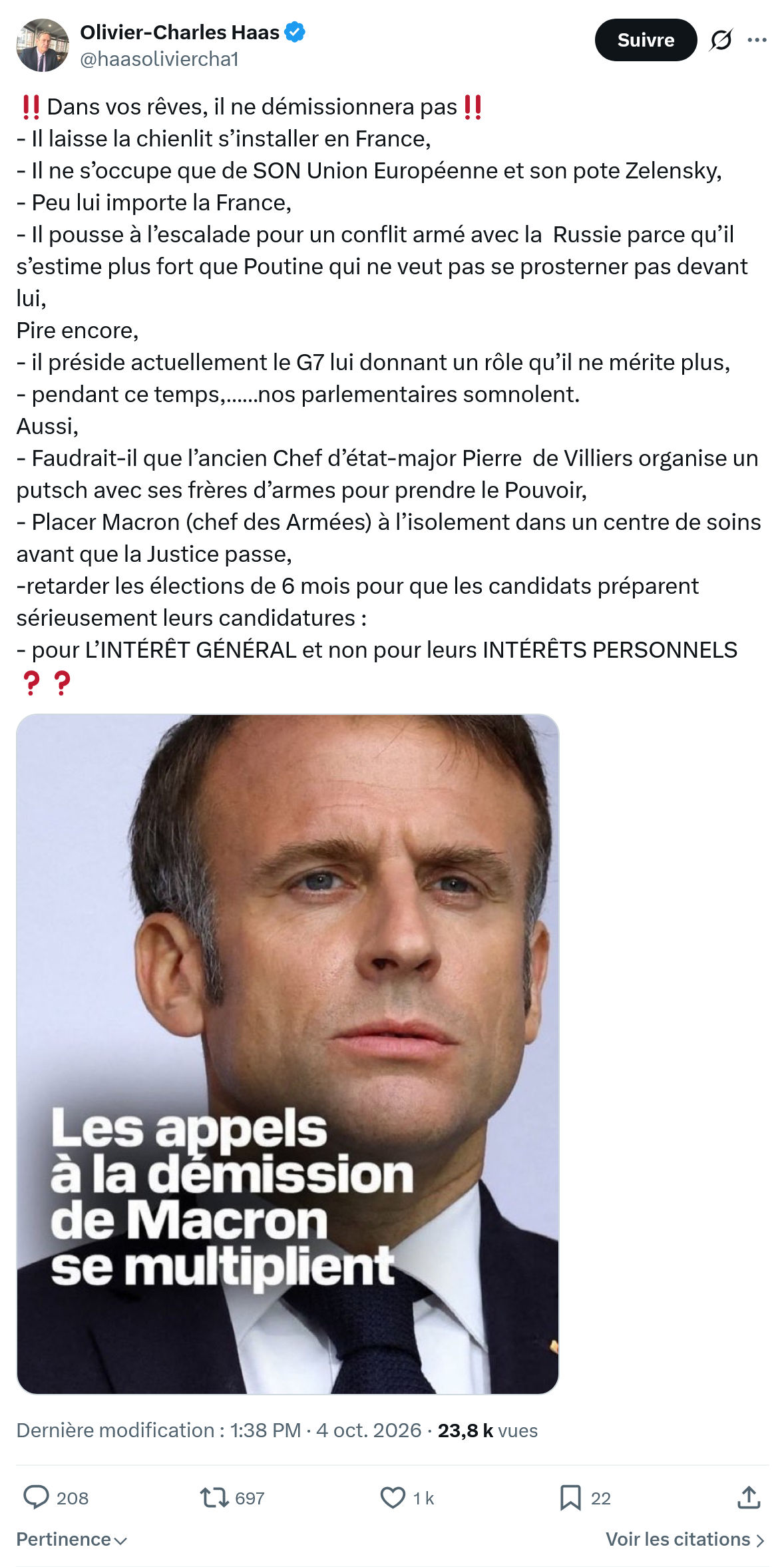 Olivier-Charles Haas: Dans vos rêves...
