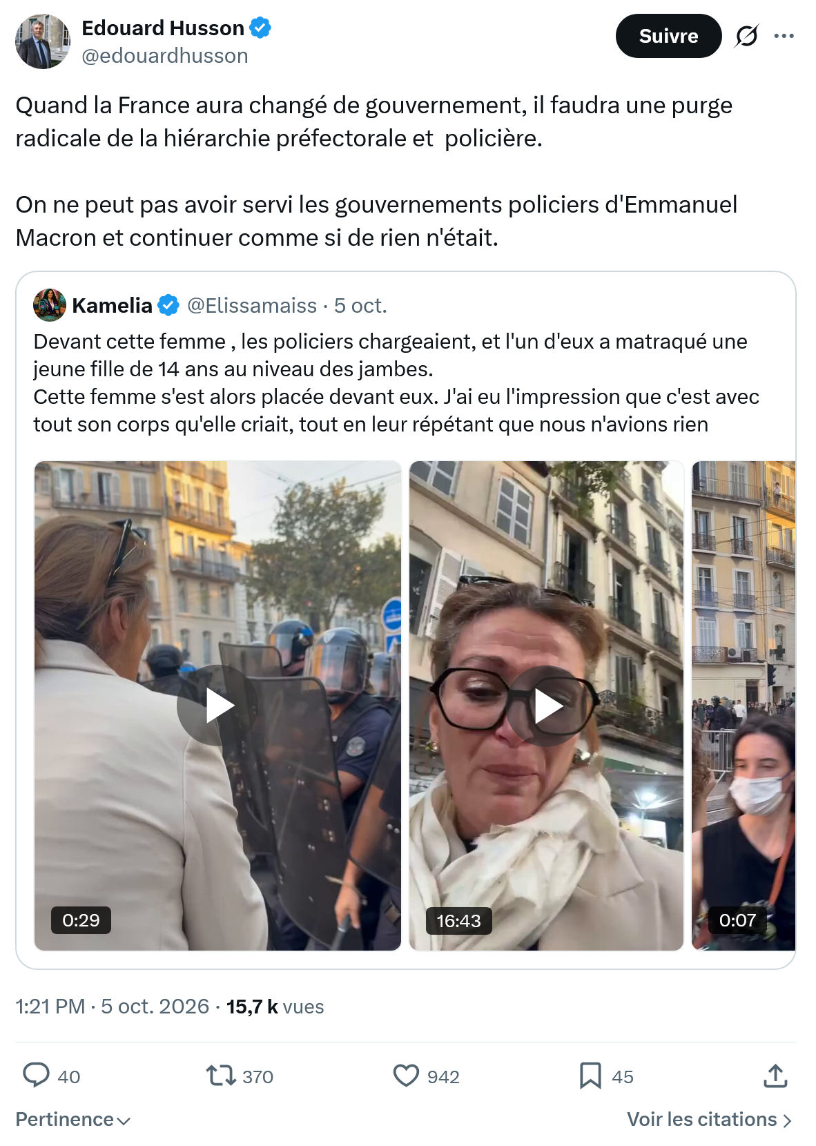 Édouard Husson: Quand la France aura changé...