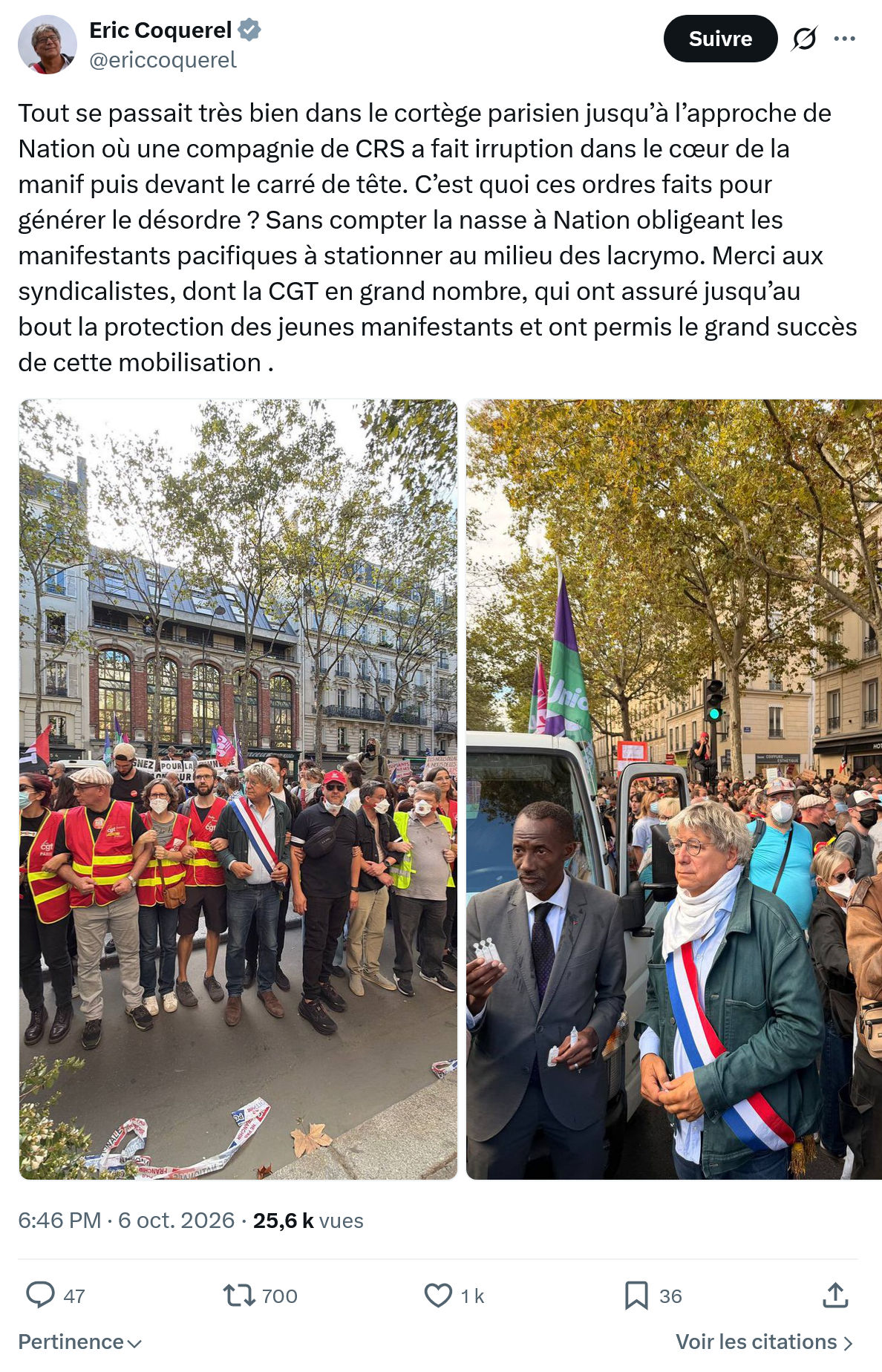 Eric Coquerel: Tout se passait très bien...