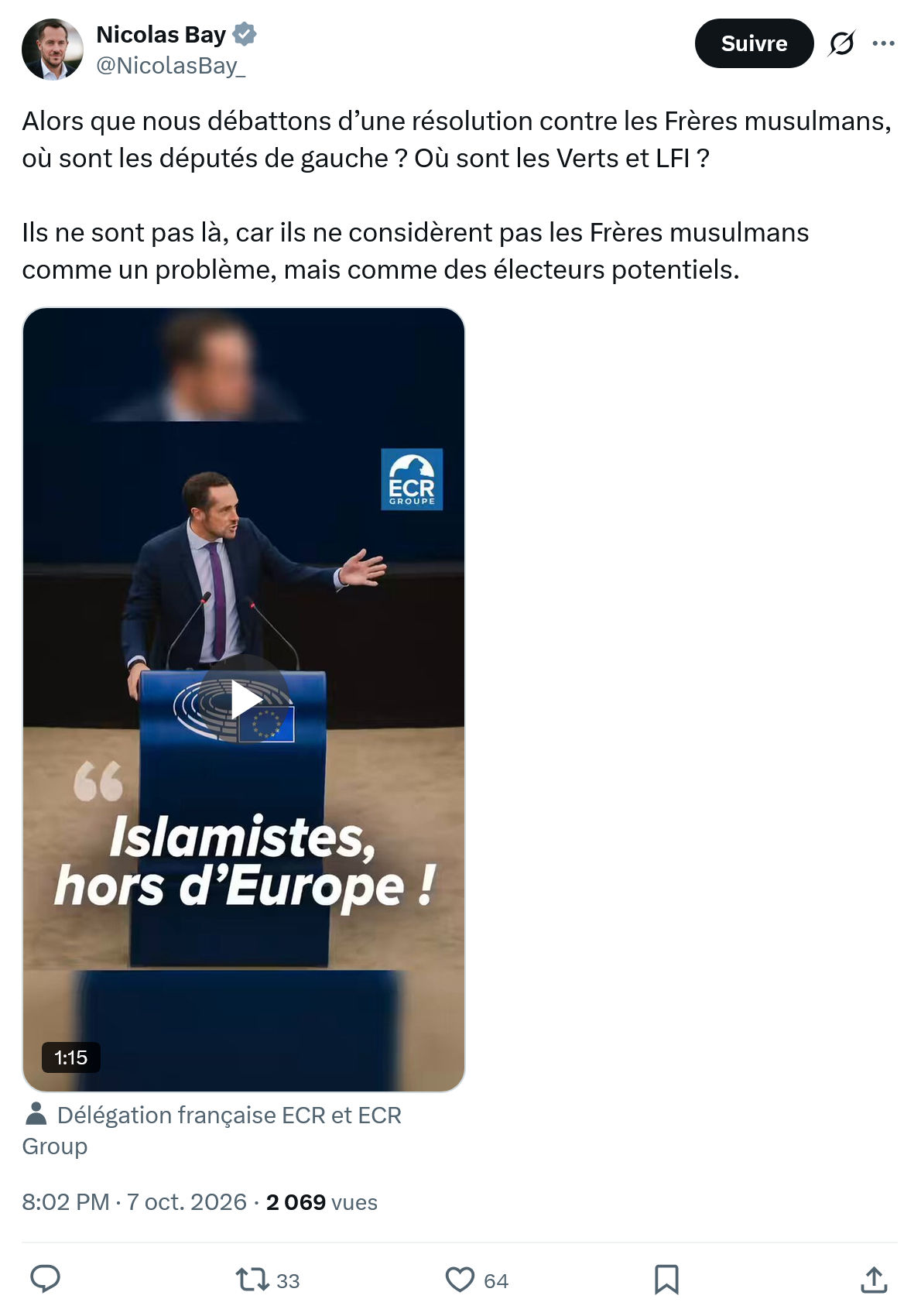Nicolas Bay: Alors que nous débattons...