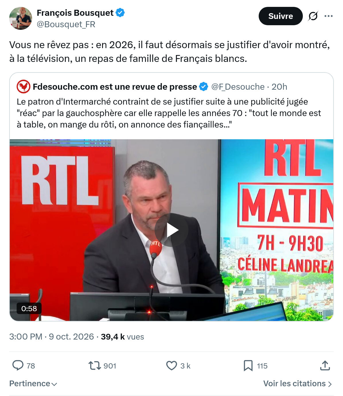 François Bousquet: Vous ne rêvez pas...