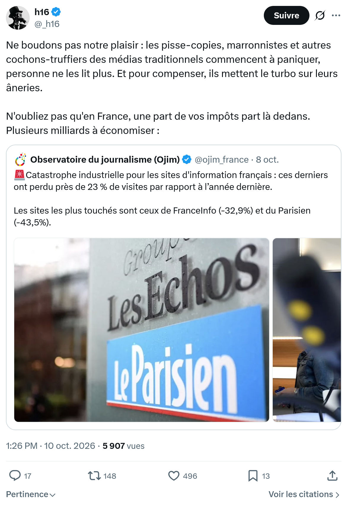 h16: Ne boudons pas notre plaisir...