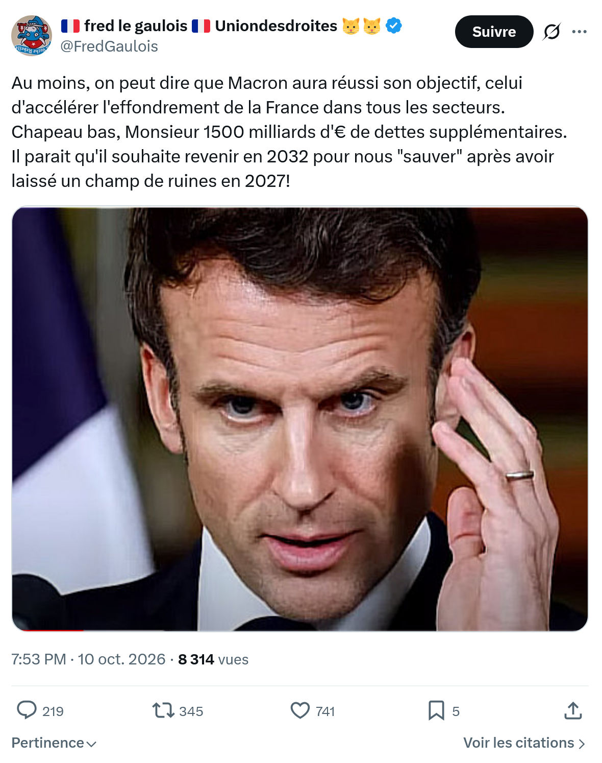 Fred le Gaulois: Au moins, on peut dire...