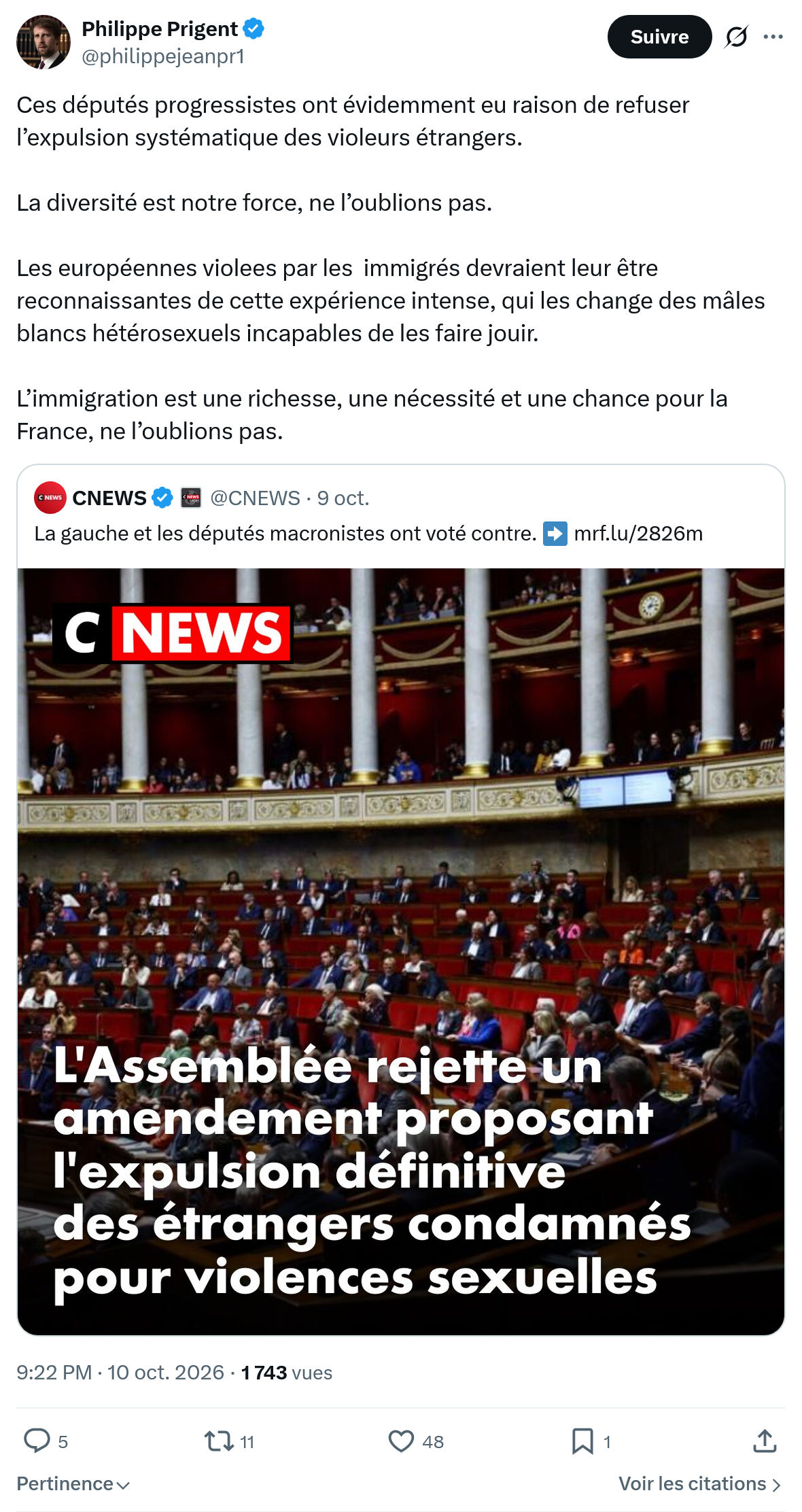 Philippe Prigent: Ces députés progressistes...