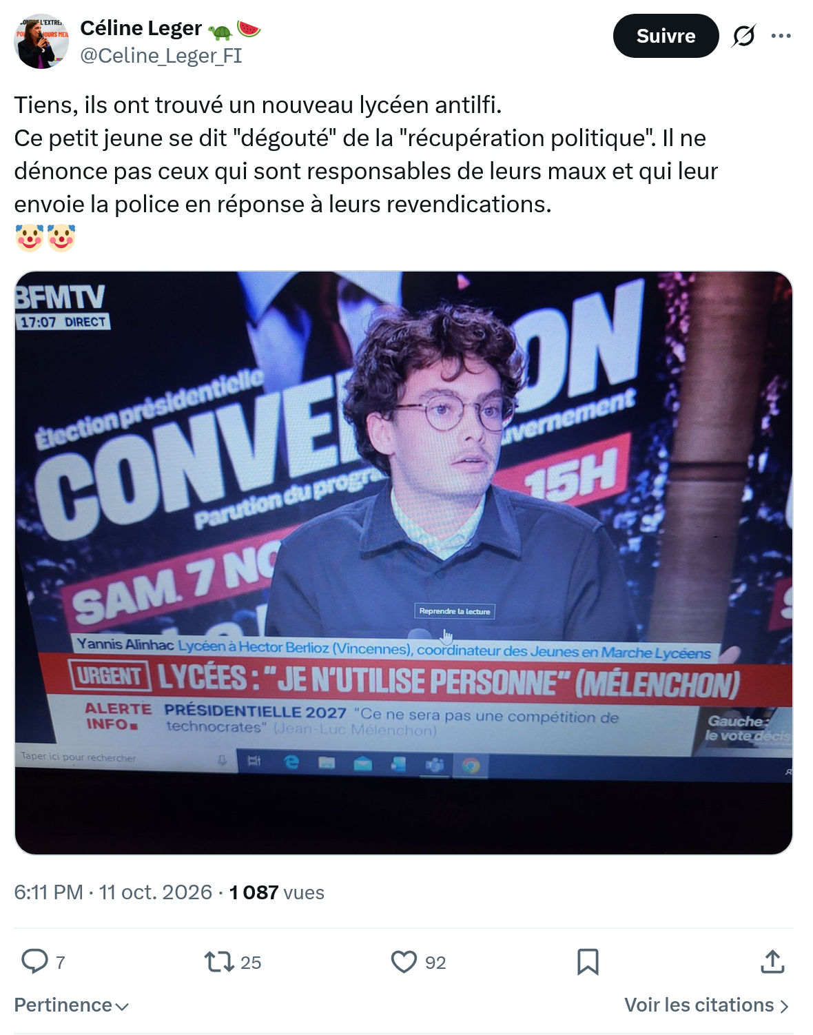 Céline Léger: Tiens, ils ont trouvé un nouveau...