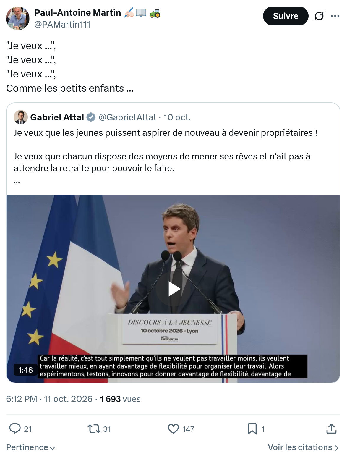 Paul-Antoine Martin: Comme les petits...