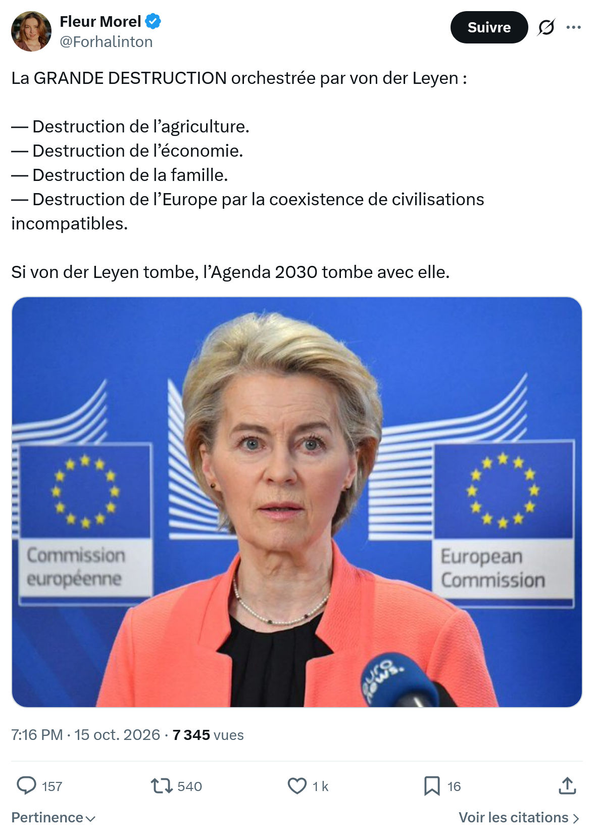Fleur Morel: La GRANDE DESTRUCTION...
