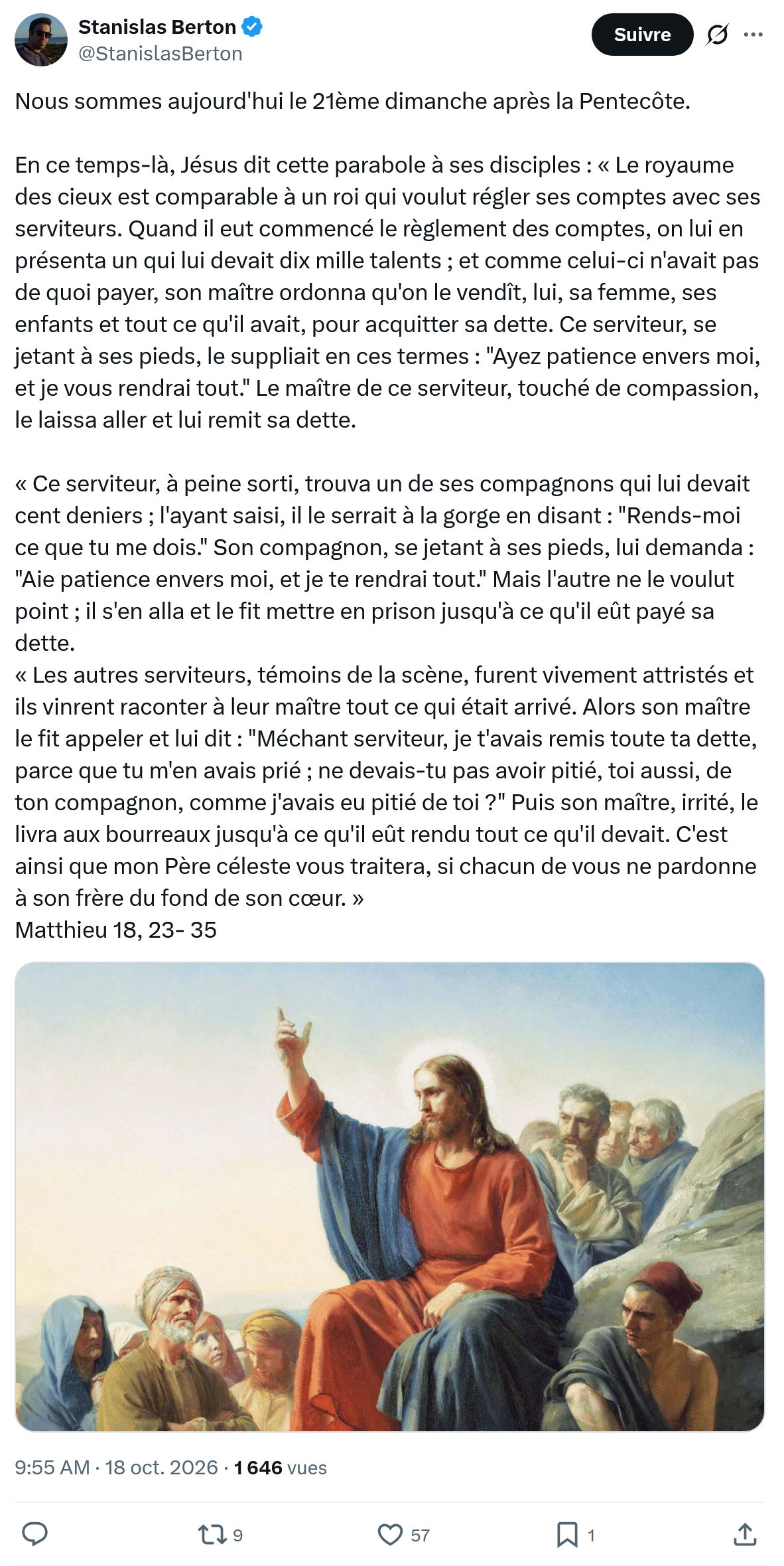 Stanislas Berton: Nous sommes aujourd'hui...