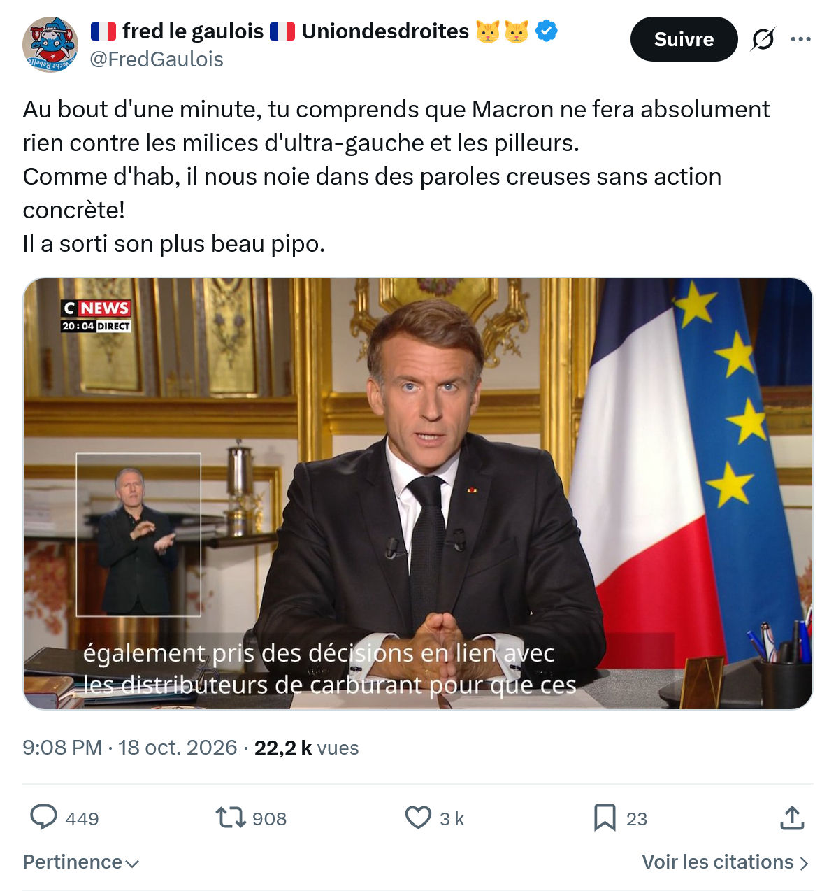 Fred le Gaulois: Au bout d'une minute, tu comprends...